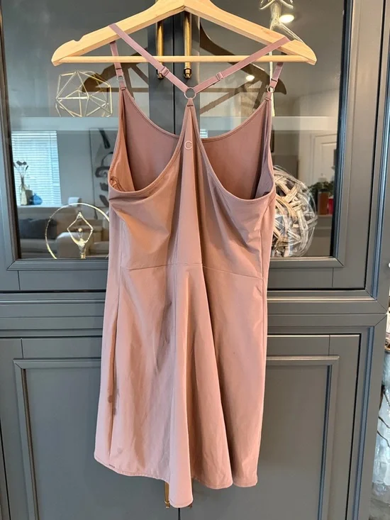 Calvin Klein Dusty Rose-Mocha Performance Stretch Athletic Dress - Picture 4 of 8